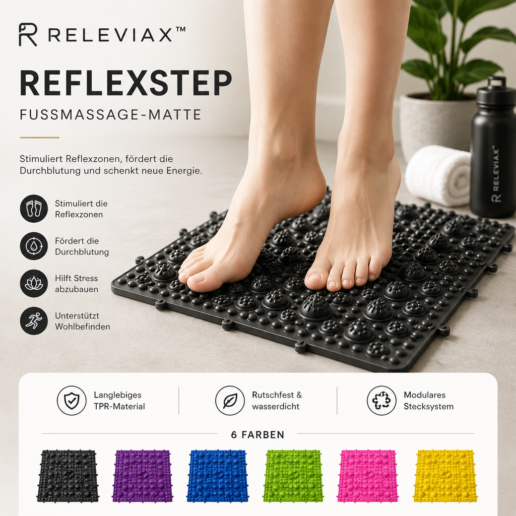 RELEVIAX™ ReflexStep Fußmassage-Matte